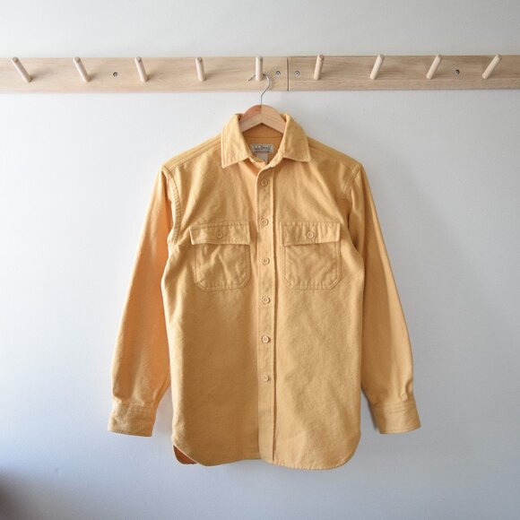 L.L. Bean Tops - LL Bean Chamois shirt mens XS